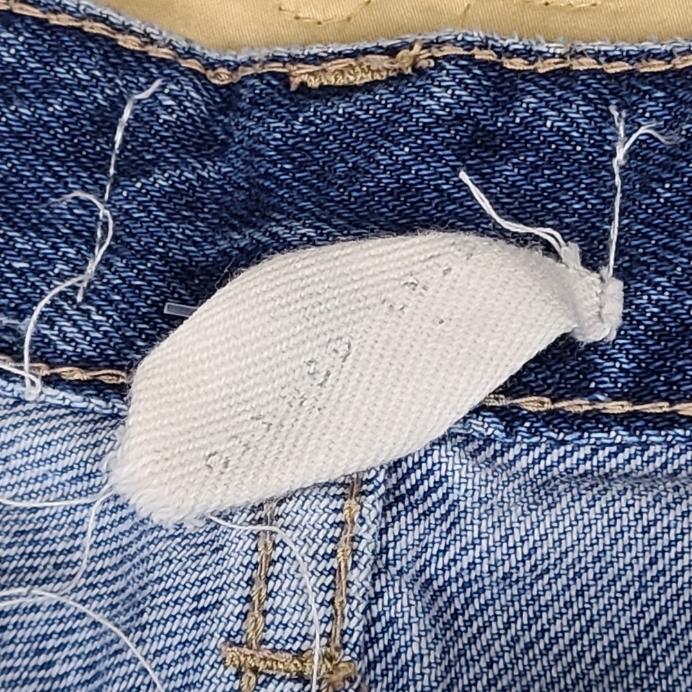 Gilded Intent Patchwork 90s Straight Denim Jeans … - image 7